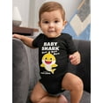 thumbnail image 2 of Baby Shark Doo Doo Doo Outfit Baby Boy Girl Family Gift Baby Bodysuit 24M (18-24M) Black, 2 of 6