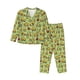 thumbnail image 1 of Fotbe Cute Tractor Conjunto de Pijama de Manga Larga para Mujer con Estampado, Ropa de Dormir de 2 Piezas, Conjunto de Casa Suave y Cómodo con Bolsillos-Large, 1 of 7