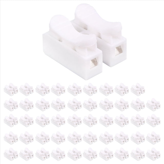 50Pcs Conector Rápido Del Cable de La Ch2 Para Luz Tira Led