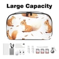 thumbnail image 3 of Squirrel Waterproof Oxford Fabric USB Case with Storage Pouch, Charger Case, Small Portable Storage Box, and Organizer - 5.9x9.44x3.14 in, 3 of 6