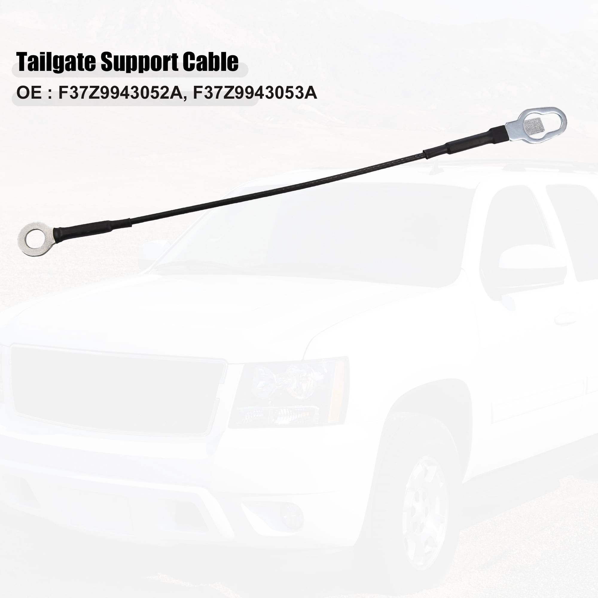 Unique Bargains Rear Tailgate Cables Lift Gate Support Straps for Ford for Ranger Truck