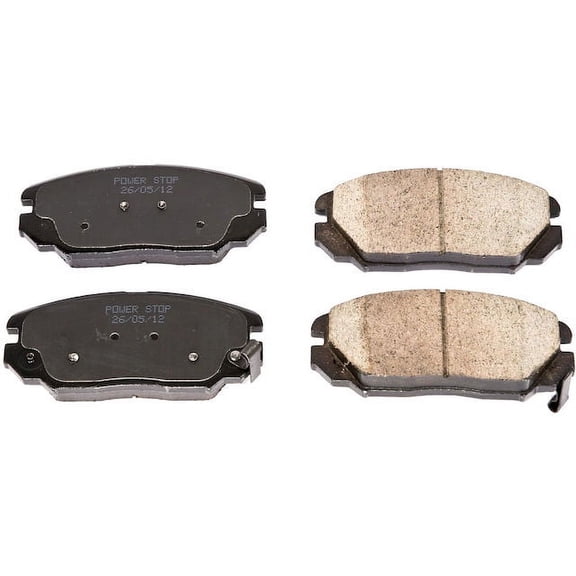 Front Brake Pad Set - Compatible with 2007 - 2009 Kia Amanti 2008