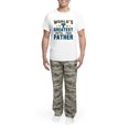 thumbnail image 5 of CafePress - World's Greatest Farter Men's Light Pajamas - Men's Light Loose Fit Cotton Pajama Set, 5 of 7