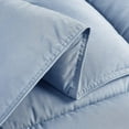 thumbnail image 3 of Chezmoi Collection Chambray Blue Down Alternative Comforter Twin - 2-Piece All Seasons Lightweight Comforter Set - Microfiber Comforter Duvet Insert with Corner Tabs, 3 of 7