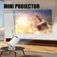 thumbnail image 5 of Mini Proyector, Proyector Portátil Inteligente Compatible Con 2.4 5G WiFi, Proyector De Video Inalámbrico Con Rotación De 270 Grados Y HD 4K 1080P Para, 5 of 7