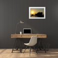 thumbnail image 3 of Shimlock, Jones 24x17 White Modern Wood Framed Museum Art Print Titled - Indonesia,Tabanan Tanah Lot temple at sunset, 3 of 4