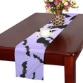 thumbnail image 2 of MKHERT Halloween Bats Table Runner for Kitchen Wedding Party Home Decor 14x72 inch, 2 of 4