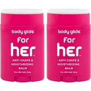Body Glide For Her Anti Chafe Balm, 1.5oz, 2 Pack (USA Sale Only)