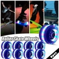thumbnail image 1 of Xihbxyly Los Artículos Más Vendidos Ruedas para Patines de Cuatro Ruedas Luminosas con Rodamientos Bankroll Instalados, 1 of 2
