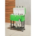thumbnail image 4 of TRINITY 80 QT Foosball Cooler w/ Detachable Tub and Cover - Electric Green, 4 of 5