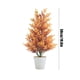 thumbnail image 2 of Decoraciones Del Árbol de Navidad,Simulación Pequeño Pinaster Cedar Tree 19.68In High Multicolor,Planta en Maceta Artificial de Bonsai para la Sala de Estar,Árbol de Navidad Pequeño,,, 2 of 6