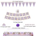 thumbnail image 3 of Birthday Party for Women Girls with Banner, Balloon, Paper Tassel for Party Decoration, 3 of 5