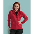 thumbnail image 4 of SG Ladies Full Zip Plain Hooded Sweatshirt, 4 of 4