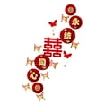 thumbnail image 2 of kurtrusly Décorations de Mariage Chinoises Traditionnelles pour la Saint-Valentin Style B, 2 of 6