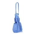 thumbnail image 3 of No Boundaries Women's Mesh Drawstring Crossbody Bag, Blue, 3 of 6