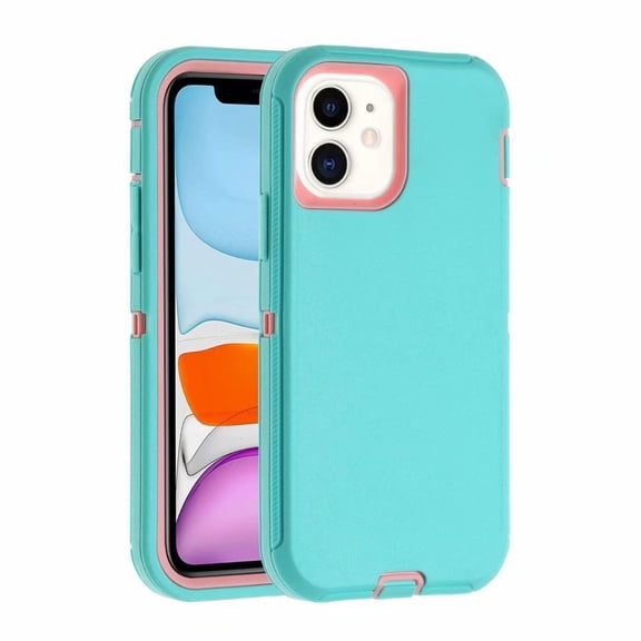 Shockproof 3-Layer Protective Phone Case for iPhone 11/12/13/14/14Plus/14Pro/14Pro Max/13/13Mini/13Pro/13Pro Max/12/12Mini/12Pro/12Pro Max/X/XS/XS Max/13 Mini 2 Gender Reveal Baby Shower Party