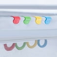 thumbnail image 4 of 8 anillos para tirar de cuna de bebé ShuxiuWang 4 colores anillos colgantes para asistente de caminar, 4 of 5