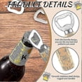 thumbnail image 3 of 50 Pcs Wood Wine Bottle Opener Stainless Steel Bottle Opener Wood Handheld Heavy Duty Bartender Bottle Openers Cider Bottle Opener Engraved Gift Set F, 3 of 5