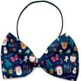 thumbnail image 4 of Christmas Pet, Dog and Cat Bow Ties, "Christmas Friends Group" (Choose from 10 different patterns!), 4 of 11