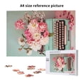 thumbnail image 6 of Rateoe Vintage Typewriter Floral Pattern Wooden Picture Puzzle ,1000 Piece Jigsaw Puzzle ,Family Fun Puzzle, Home Décor Puzzle, Gift Puzzle(Vertical style), 6 of 9