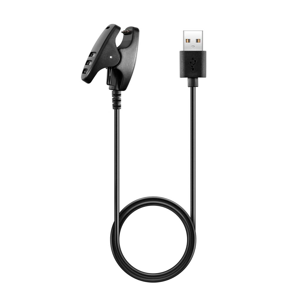cdhgsh 1M câble de Chargeur de Clip USB pour Suunto 3 Spartan Trainer Ambit Ambit 2 3 Traverse Chargeur USB Dock Noir 