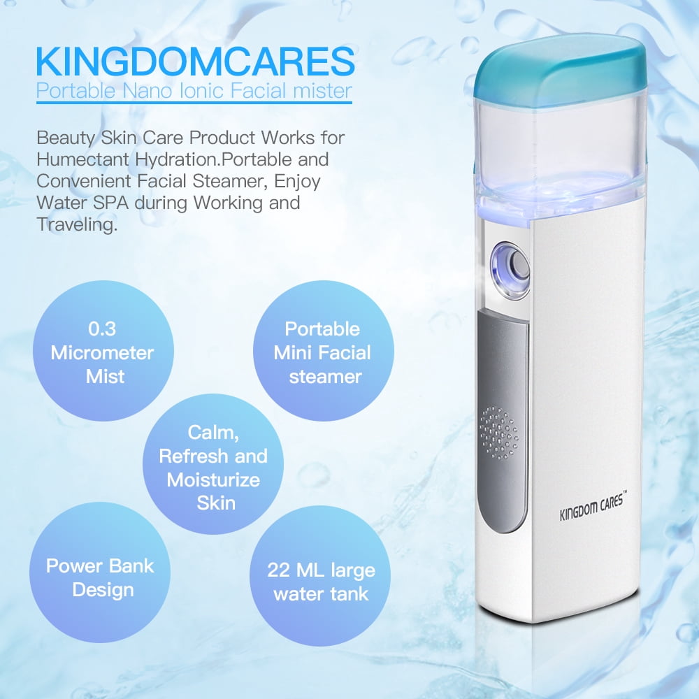 Prospera DL030 Handy Facial Steamer Nano Cool Mist Facial Sprayer Beauty Skin Care Face Steamer White
