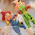 thumbnail image 6 of 12pcs Decoration Small Scarecrow for Garden Home Yard Porch Fall Harvest Standing Decor, 6 of 6