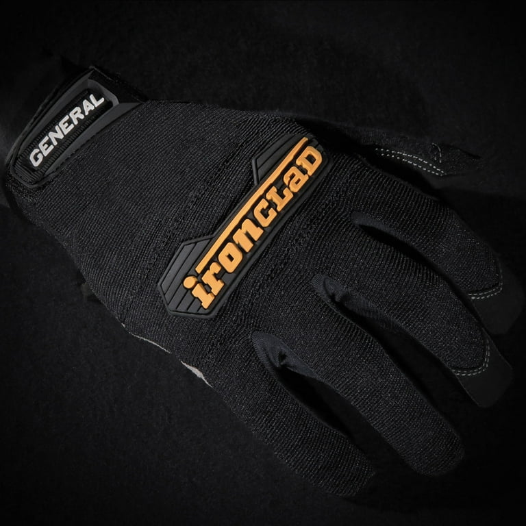 General Utility Spandex Gloves, Black, Medium, Pair General Utility Spandex Gloves, Black, Medium, Pair