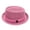 Pink, variant on Hat for Men Women Unisex Mesh Breathable Pork Pie Fedora Sun Hat, Summer Outdoor UV Protection Short Brim Hat,Pink(One Size)
