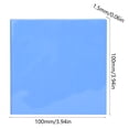 thumbnail image 2 of 5 Pcs Silicone Thermal Conductivity Sheet CPU GPU Heat Conduction Pad 100x100x1.5mm, 2 of 11