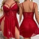 thumbnail image 3 of Lencería Sexy para mujer, ropa de dormir, pijama Sexy, de encaje vestido de noche, disfraces eróticos, ropa exótica, ropa interior femenina transparente, Babydoll, 3 of 5