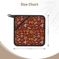thumbnail image 3 of Xecao Autumn Warm Tone Maple Leaf for Silicone Trivet Mats - Heat Resistant Pot Holders, Multipurpose Non-Slip Hot Pads, 3 of 8