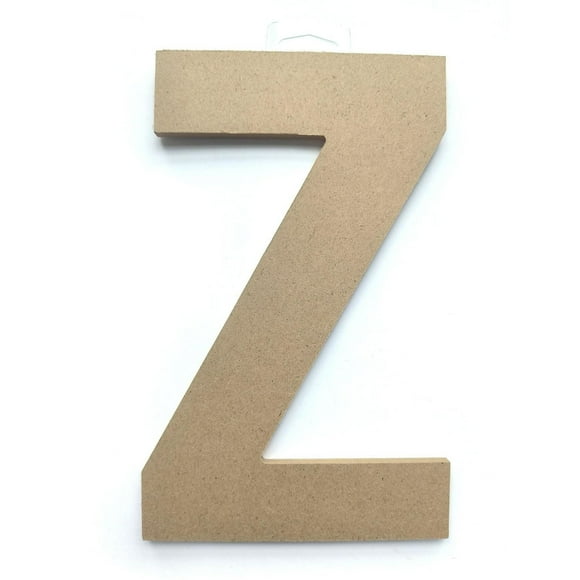 Lettre Z en bois du décor Lerman