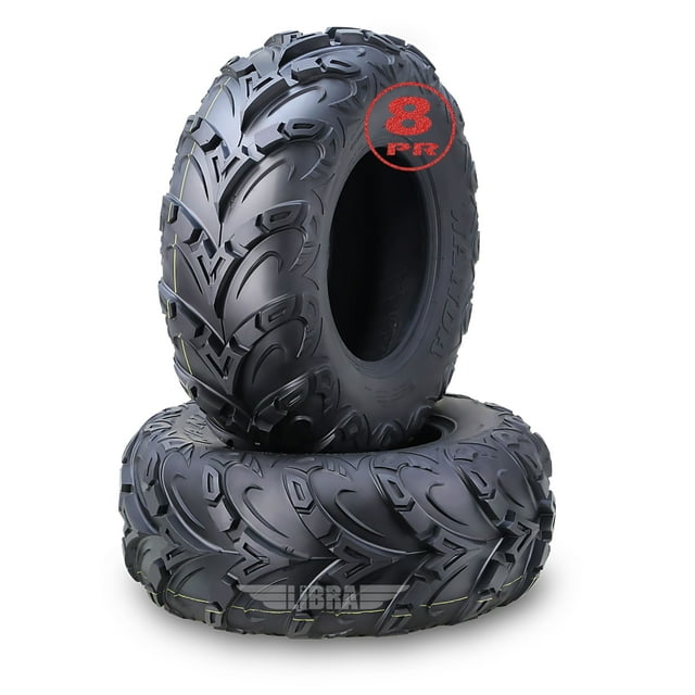 WANDA Mud Sling 8 Ply ATV Tires 24x911 fit 8609 Hona TRX350