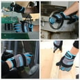 thumbnail image 6 of HANDLDNAY Synthetic Leather with Silicone Grip Coating Mechanic Glove, Breathable Utility Work Gloves, XS, Blue-Upgrade, 6 of 7