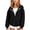 Black, variant on felwors Girls Sweatshirt Half Zipper Long Sleeve Pullover Quarter Zip Hoodie for Teen Girls 2026 Fall Fashion Preppy Clothes (Black,9-10 Years)