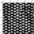 thumbnail image 2 of Soimoi Pure Silk Black Fabric - By the Yard - 42 Inch Wide - Elephant Animal Print Fabric - Exotic Designs for Apparel and Home Decor Printed Fabric, 2 of 6