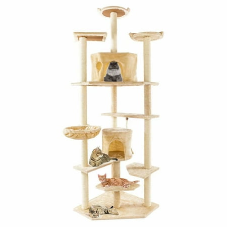 Clearance 80 Multi Level Cat Tower Tree With Sisal Rope