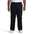 thumbnail image 1 of IZOD Pantalon à devant Plat Extensible de Performance pour Homme Grande Taille, Noir, 44W X 32L, 1 of 5