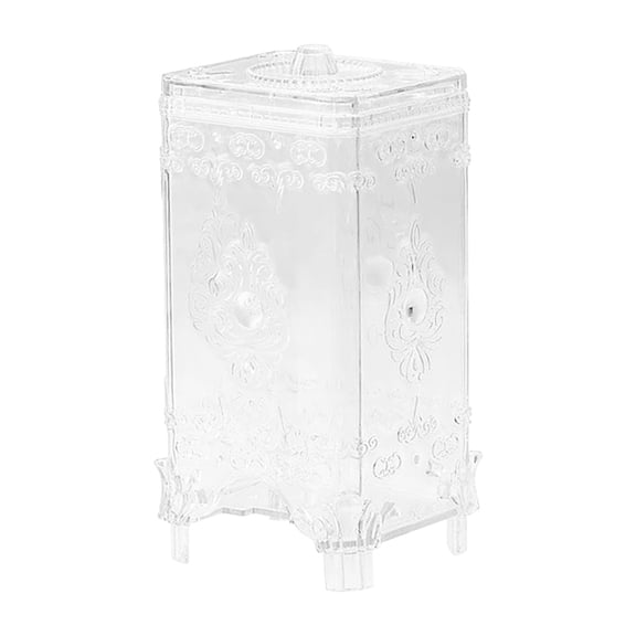 Transparent Desktop Cosmetic Organizer Storage Makeup Beauty Display Pad