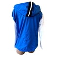 thumbnail image 3 of Victoria's Secret Pink Full Zip Hoodie Anorak Windbreaker Jacket Colorblock Blue/White Size XS/S NWT, 3 of 3