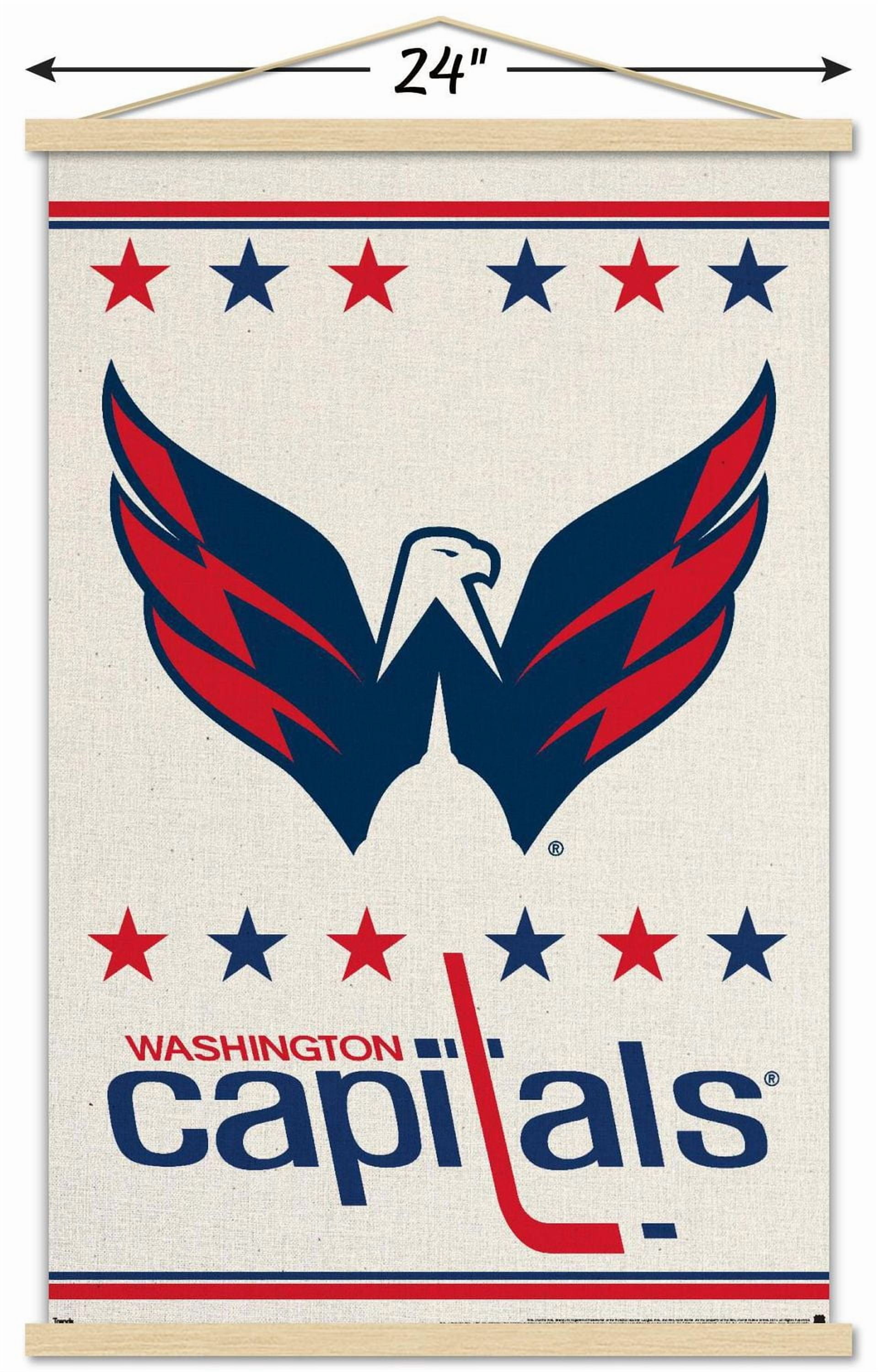 NHL Washington Capitals - Logo 14 Wall Poster, 22.375" x 34"