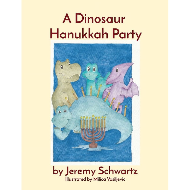 A Dinosaur Hanukkah Party Paperback photo 1