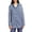 Blue, variant on GH Bass & Co. Women's Long Sleeve Button Down Cozy Shirt (Cream, XL)