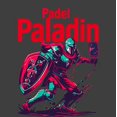 thumbnail image 4 of Padel Paladin Adult Black Crew Neck Short Sleeve Tee-Medium, 4 of 4