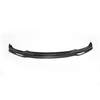 Ikon Motorsports Compatible with 11-16 BMW 5 Series F10 M Sport AK Style Front Bumper Lip Carbon Fiber CF 2011 2012 2013 2014 2015 2016