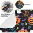 thumbnail image 2 of Coolnut Halloween Ghost Pumpkin Dish Drying Mat Absorbent Reversible Drying Pad Dish Drainer Rack Mat for Kitchen Countertops Sinks,16"x18", 2 of 6