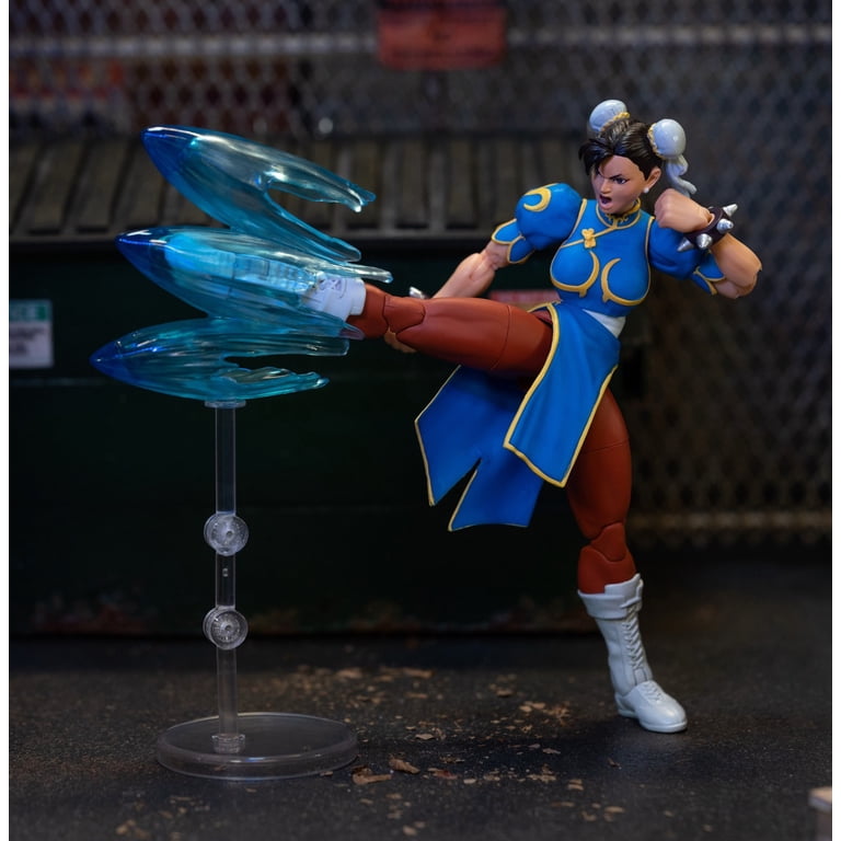 Street Fighter II 6インチ Chun Li フィギュア Jada Toys, Street Fighter II Action Figure, 6