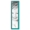 thumbnail image 2 of ArtToFrames 10" x 41" Turquoise Picture Frame, 10x41 inch Blue Wood Poster Frame (WOM-4588), 2 of 8