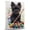 Affenpinscher, variant on Irish Wolfhound Dog Stretched Canvas Size 8x12 – Billiards Theme Dog Art for Wall, Irish Wolfhound Dog Playing Billiards Wall Art, Dog Lover Canvas Decor
